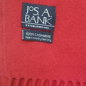 Cashmere Red Scarf